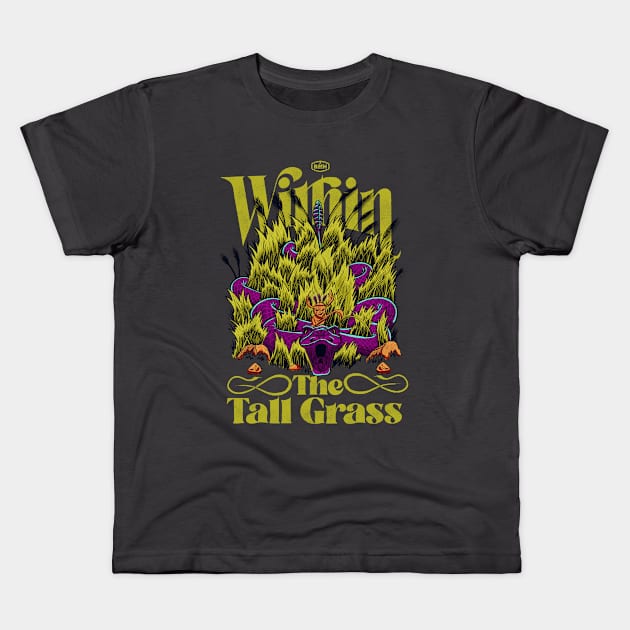 Within The Tall Grass Kids T-Shirt by BrotherhoodOfHermanos